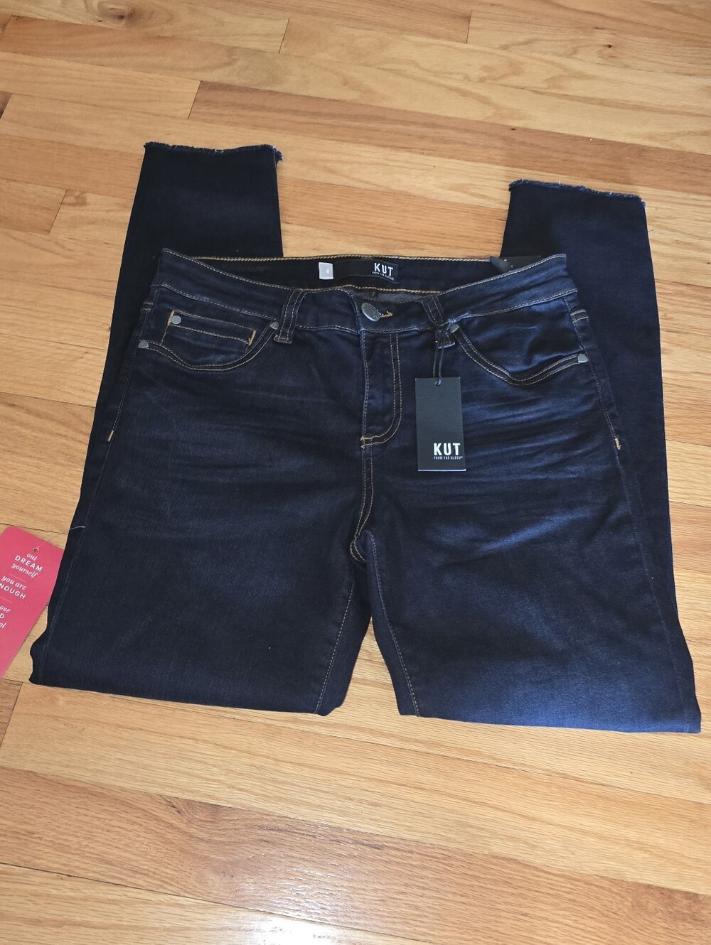 Kut From Kloth Connie Skinny Jean Dark Wash Size 8 New with Tags
